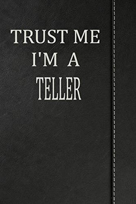Trust Me I'M A Teller: Isometric Dot Paper Drawing Notebook 120 Pages 6"X9"