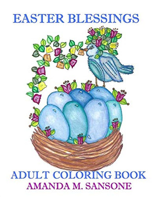 Easter Blessings: Adult Coloring Book