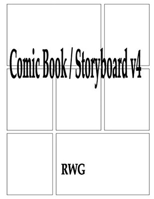 Comic Book / Storyboard V4: 200 Pages 8.5" X 11"