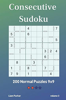 Consecutive Sudoku - 200 Normal Puzzles 9X9 Vol.2