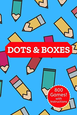 Dots & Boxes: A Classic Strategy Game Activity Book - Large And Small Playing Squares - For Kids And Adults - Novelty Themed Gifts - Travel Size