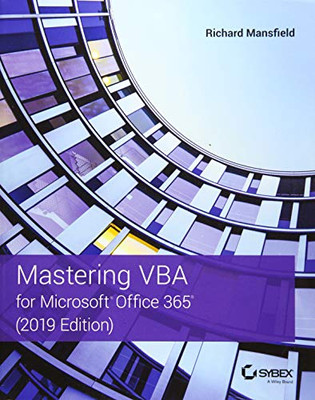 Mastering VBA for Microsoft Office 365