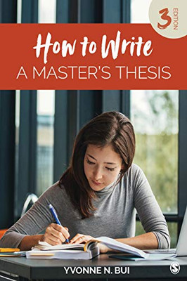 How To Write A Master'S Thesis