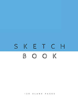 Blue Sketchbook: 120 Pages