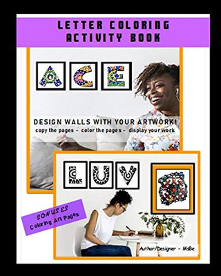 Letter Coloring Activity Book