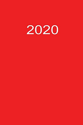 2020: Arbeitsplaner 2020 A5 Rot (German Edition)