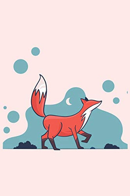 Fox Simple Illustration: Papgergames Hangman (6X9 Inches) With 120 Pages