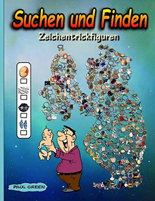 Suchen Und Finden: Zeichentrickfiguren (German Edition)
