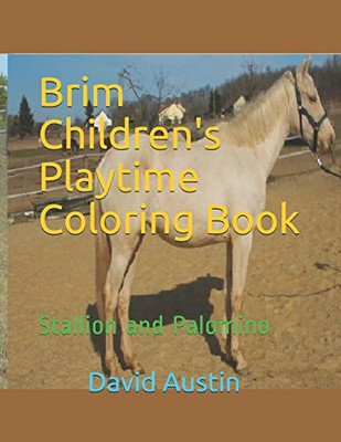 Brim Children'S Playtime Coloring Book: Stallion And Palomino
