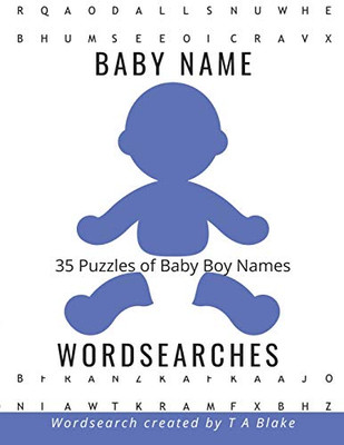 Baby Names Wordsearches: Boys Names