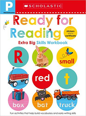 Pre-K Ready For Reading Workbook: Scholastic Early Learners (Extra Big Skills Workbook)