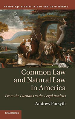 Common Law And Natural Law In America: From The Puritans To The Legal Realists (Law And Christianity)