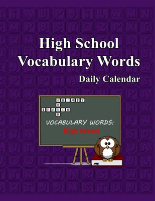 Whimsy Word Search, High School Vocabulary Words  Daily Calendar