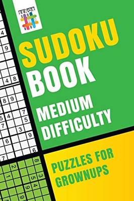 Sudoku Book Medium Difficulty Puzzles For Grownups