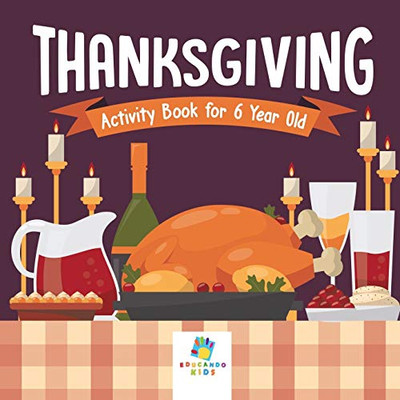 Thanksgiving Activity Book For 6 Year Old