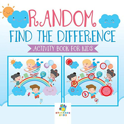 Random Find The Difference Activity Book For Kids