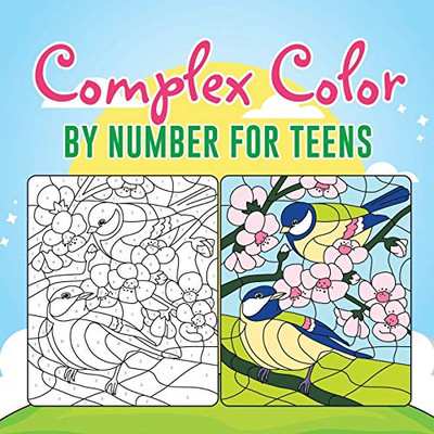 Complex Color By Number For Teens