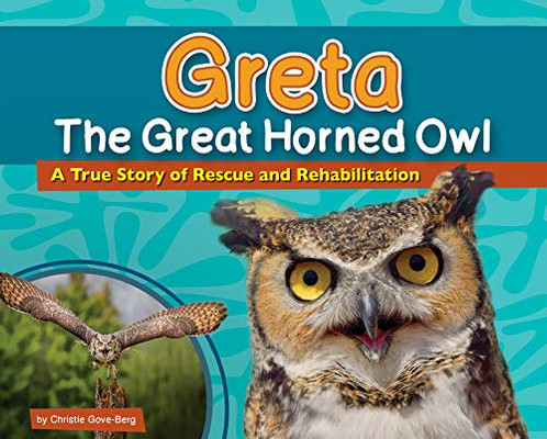 Greta The Great Horned Owl: A True Story Of Rescue And Rehabilitation (Wildlife Rescue Stories)