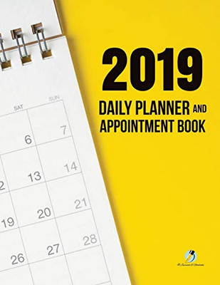 2019 Daily Planner And Appointment Book