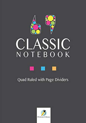 Classic Notebook Quad Ruled With Page Dividers