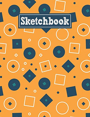 Sketchbook: 8.5 x 11 Notebook for Creative Drawing and Sketching Activities with Unique Geometric Pattern Themed Cover Design