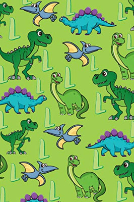L: Dinosaur Alphabet Practice Writing Book For Kids - 9781099270444