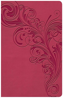 Kjv Large Print Personal Size Reference Bible, Pink Leathertouch Indexed, Red Letter, Pure Cambridge Text, Presentation Page, Cross-References, Full-Color Maps, Easy-To-Read Bible Mcm Type