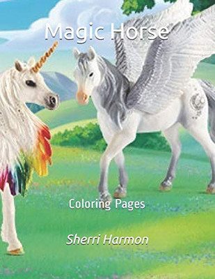 Magic Horse: Coloring Pages (Carousel)