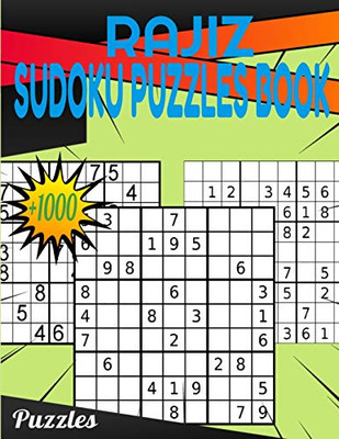 Rajiz Sudoku Puzzles Book: Plus 1000 Puzzles From Easy To Hard - 9781674191058