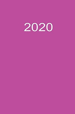 2020: Terminbuch 2020 A5 Lila (German Edition) - 9781678943271