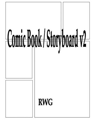Comic Book / Storyboard V2: 50 Pages 8.5" X 11" - 9781684117802
