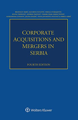 Corporate Acquisitions And Mergers In Serbia