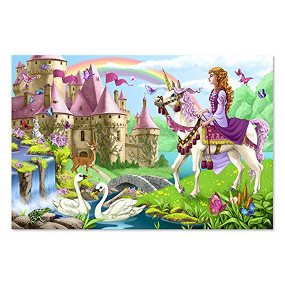 Melissa & Doug 48pc Fairy Tale Castle Floor Puzzle