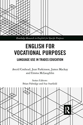 English For Vocational Purposes (Routledge Research In English For Specific Purposes)