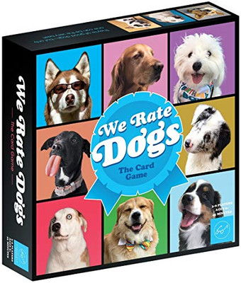 We Rate Dogs! The Card Game for 3-6 Players, Ages 8+ - Fast-Paced Card Game Where Good Dogs Compete to be The Very Best Based on Wildly Popular @WeRateDogs Twitter Account