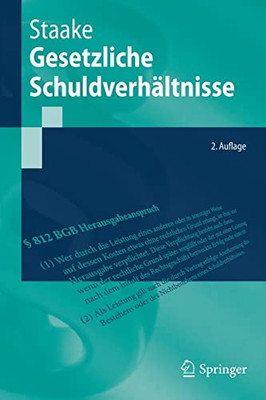 Gesetzliche Schuldverhältnisse (Springer-Lehrbuch) (German Edition)