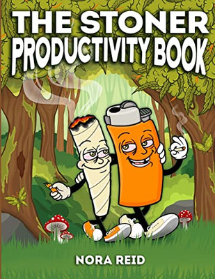 The Stoner Productivity Book - An Adult Stoner Activity Book With Psychedelic Coloring Pages, Sudokus, Word Searches And More - For Stress Relief & Relaxation