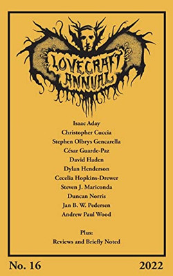Lovecraft Annual No. 16 (2022)