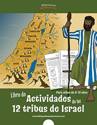Libro De Actividades De Las 12 Tribus De Israel: Para Niños De 6 A 12 Años (Spanish Edition)