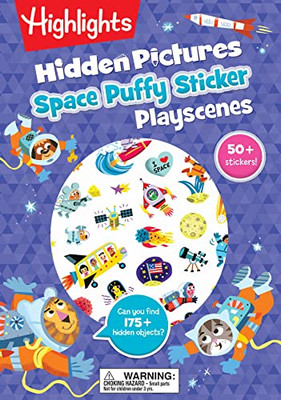 Space Hidden Pictures Puffy Sticker Playscenes (Highlights Puffy Sticker Playscenes)