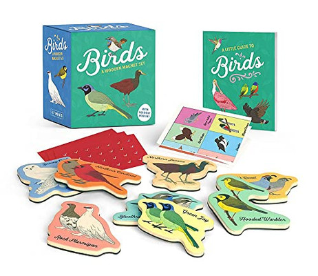 Birds: A Wooden Magnet Set (This Is A Book For People Who Love)