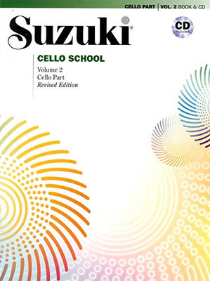 Suzuki Cello School Cello Part & CD, Volume 2 (Revised Edition)