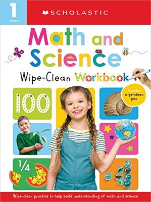 First Grade Math/Science Wipe Clean Workbook: Scholastic Early Learners (Wipe Clean)