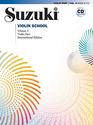 Suzuki Violin School, Volume 3: Violin Part (Book & CD)