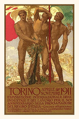 Vintage Journal 1911 Italian Fair Poster (Pocket Sized - Found Image Press Journals)