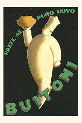 Vintage Journal Advertisement For Buitoni Egg Pasta (Pocket Sized - Found Image Press Journals)