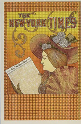 Vintage Journal Art Nouveau Newspaper Ad (Pocket Sized - Found Image Press Journals)