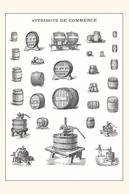 Vintage Journal Barrels And Casks (Pocket Sized - Found Image Press Journals)