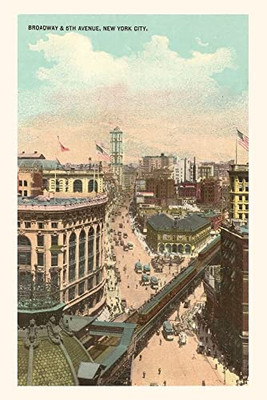 Vintage Journal Broadway And Sixth Avenue, New York City (Pocket Sized - Found Image Press Journals)