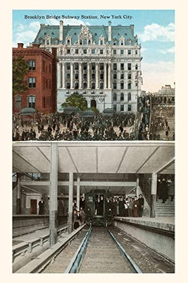 Vintage Journal Brooklyn Bridge Subway Station, New York City (Pocket Sized - Found Image Press Journals)